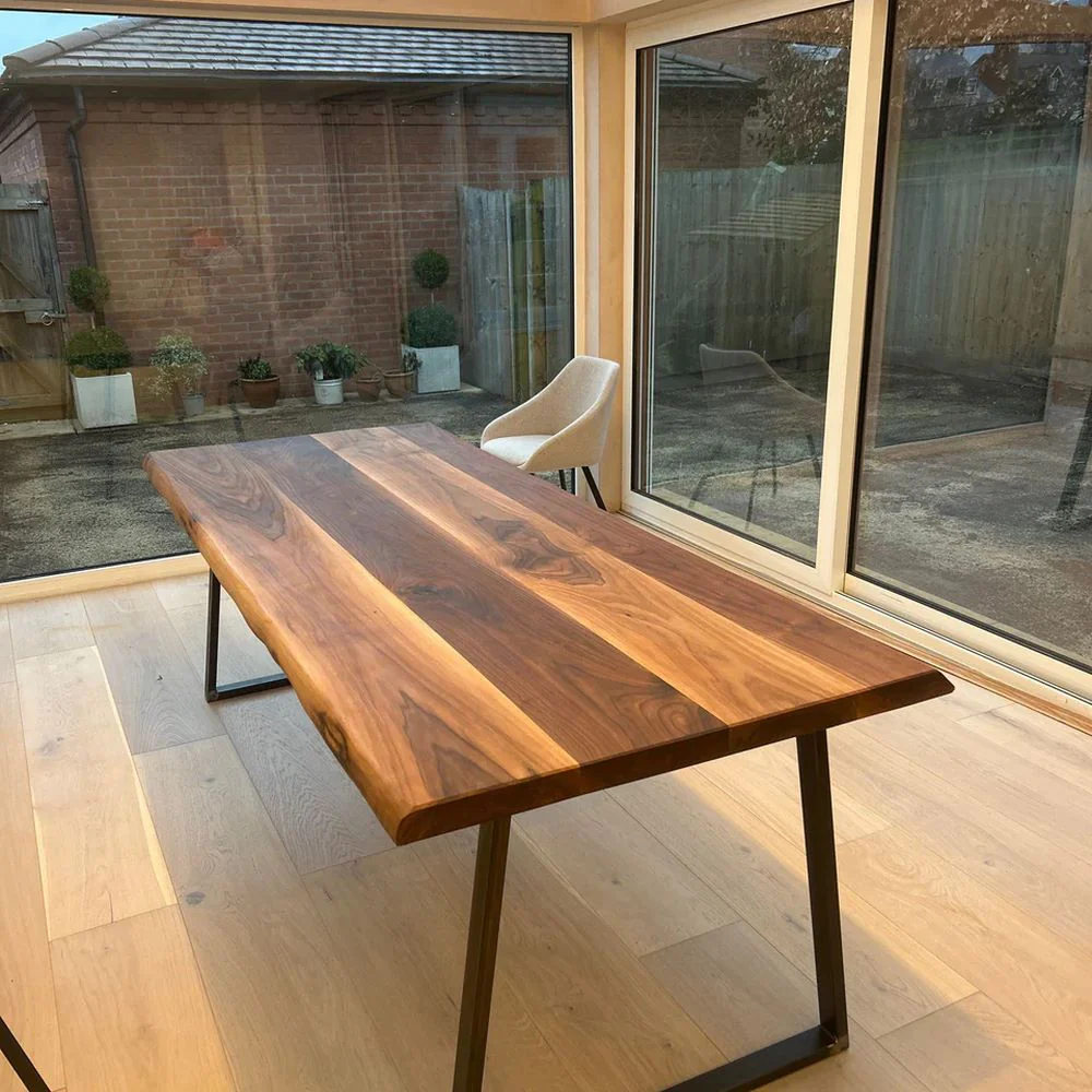 Luxury Walnut Dining Table - Image 8